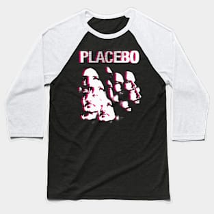 Placebo white and pink Baseball T-Shirt